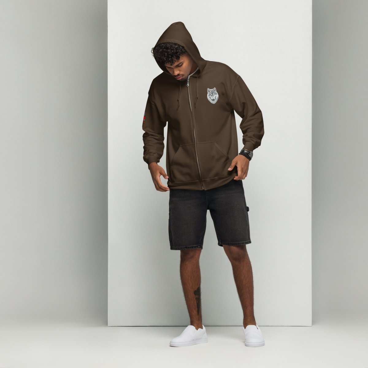 Hoodie Zippé Alpha | Instinct Émeraude | Édition Signature - Felpatee - zippé alpha - Felpatee
