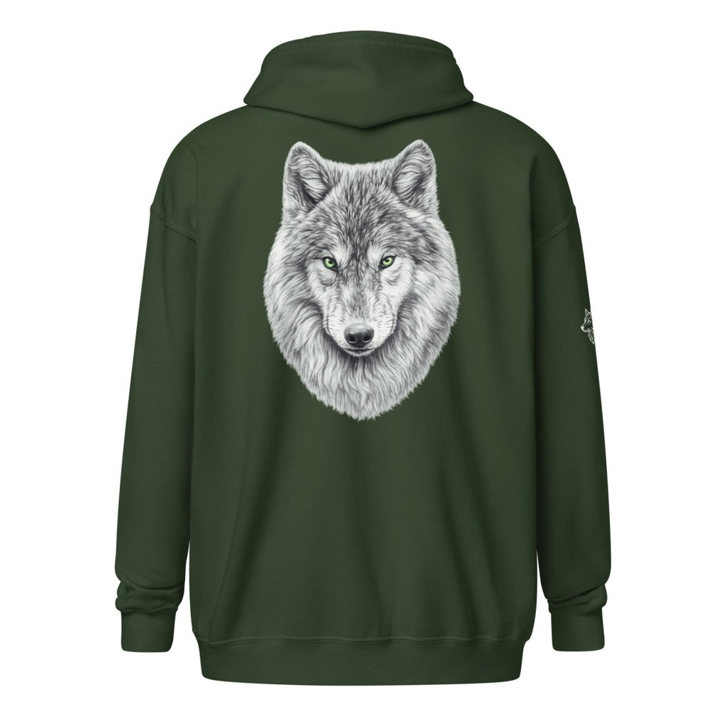 Hoodie Zippé Alpha | Instinct Émeraude | Édition Signature - Felpatee - zippé alpha - Felpatee