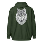Hoodie Zippé Alpha | Instinct Émeraude | Édition Signature - Felpatee - zippé alpha - Felpatee