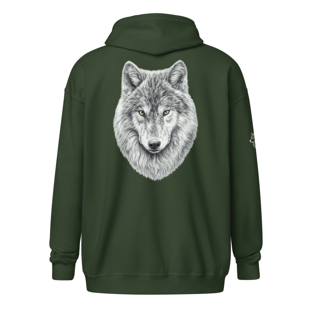 Hoodie Zippé Alpha | Instinct Émeraude | Édition Signature - Felpatee - zippé alpha - Felpatee