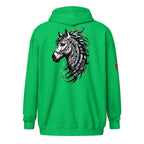 Hoodie Zippé Alpha | L'Esprit Tribal Équin | Édition Signature - Felpatee - zippé alpha - Felpatee