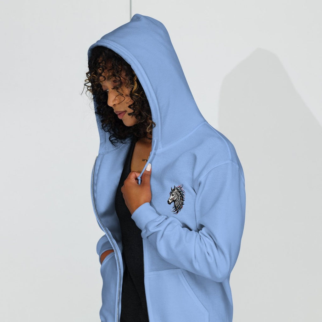 Hoodie Zippé Alpha | L'Esprit Tribal Équin | Édition Signature - Felpatee - zippé alpha - Felpatee