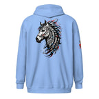 Hoodie Zippé Alpha | L'Esprit Tribal Équin | Édition Signature - Felpatee - zippé alpha - Felpatee