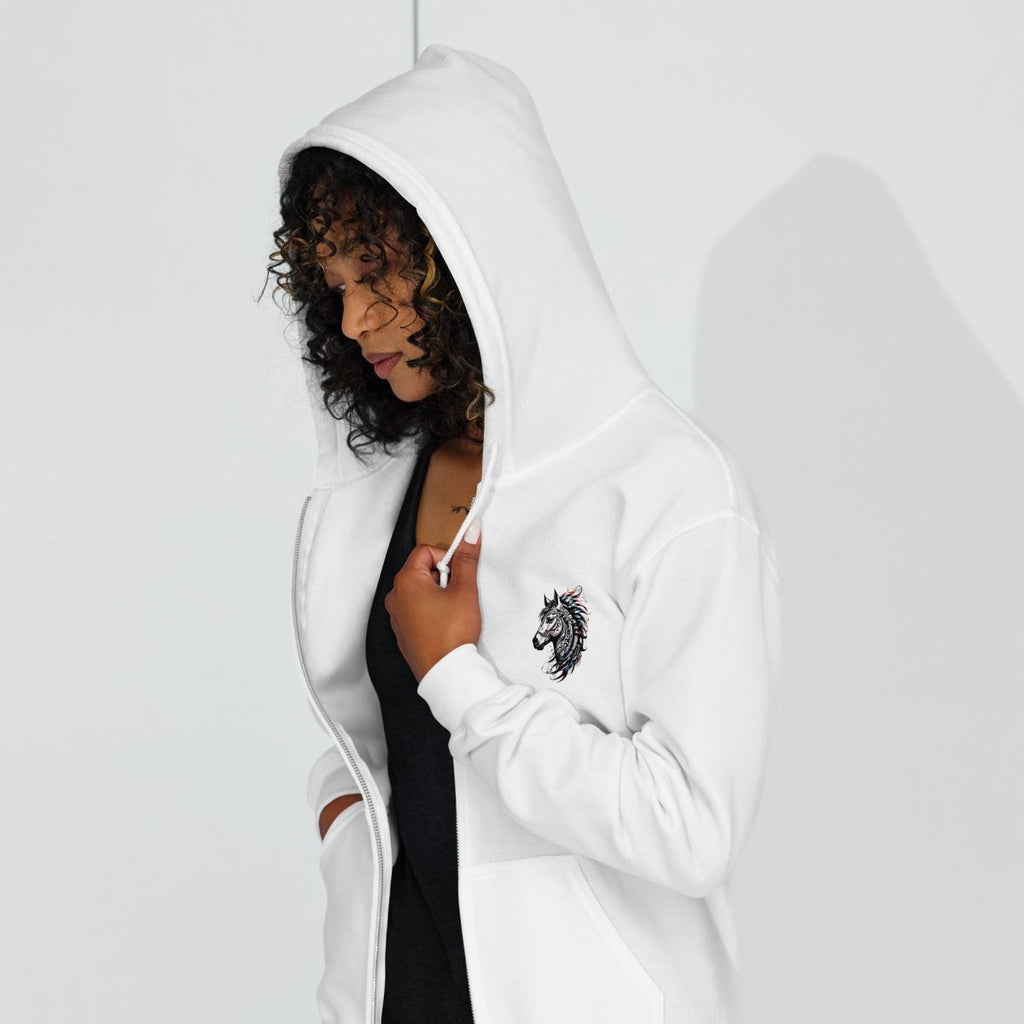 Hoodie Zippé Alpha | L'Esprit Tribal Équin | Édition Signature - Felpatee - zippé alpha - Felpatee
