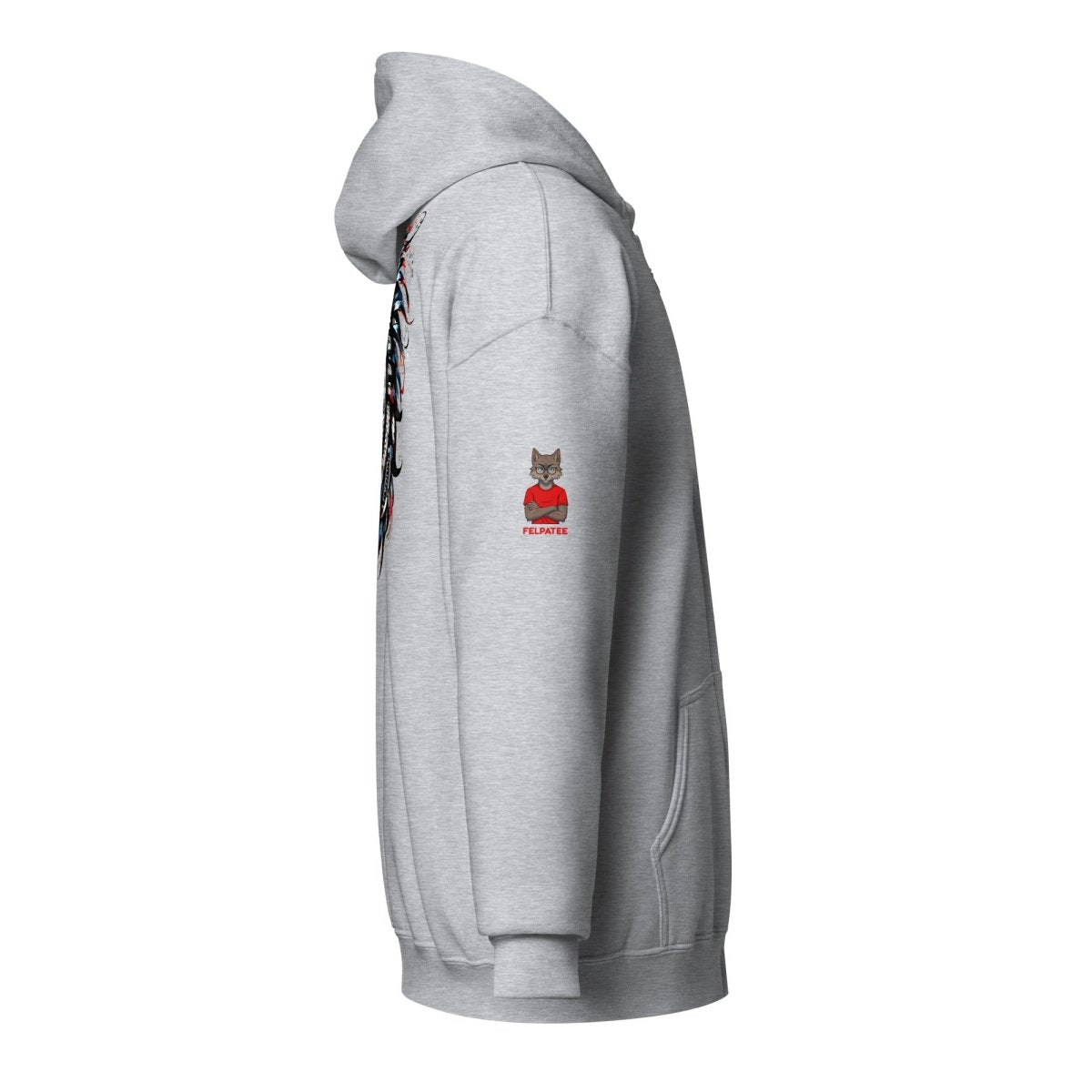 Hoodie Zippé Alpha | L'Esprit Tribal Équin | Édition Signature - Felpatee - zippé alpha - Felpatee