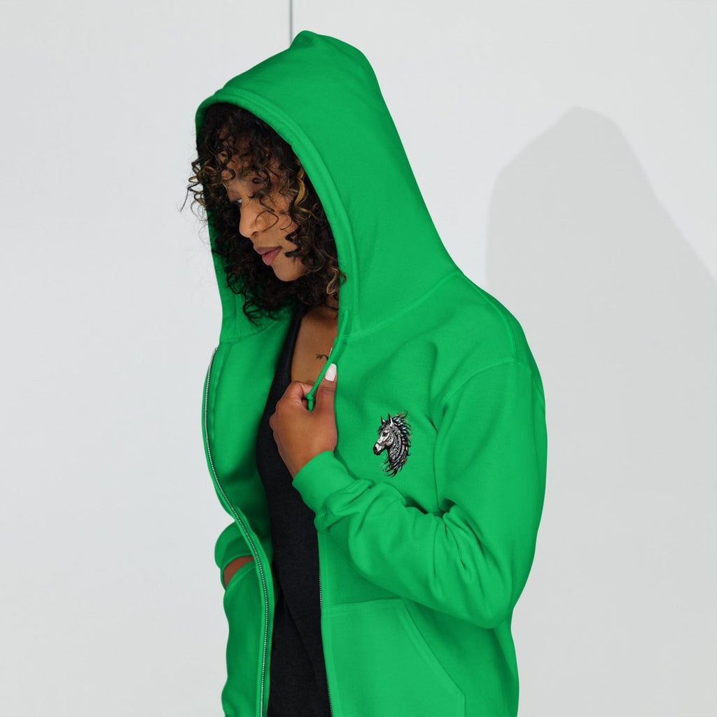 Hoodie Zippé Alpha | L'Esprit Tribal Équin | Édition Signature - Felpatee - zippé alpha - Felpatee