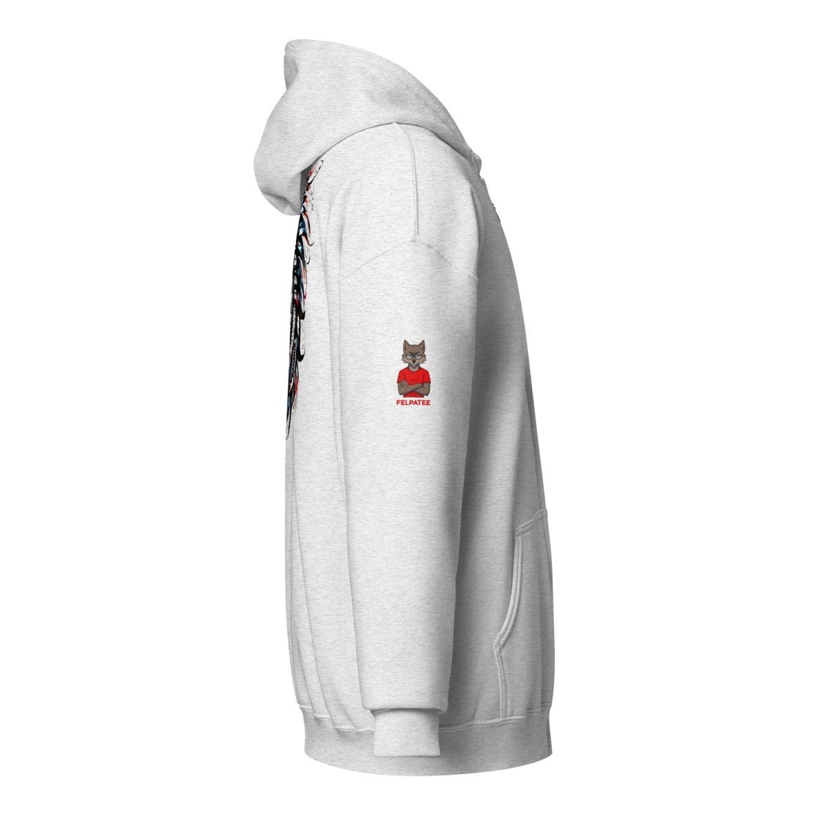 Hoodie Zippé Alpha | L'Esprit Tribal Équin | Édition Signature - Felpatee - zippé alpha - Felpatee