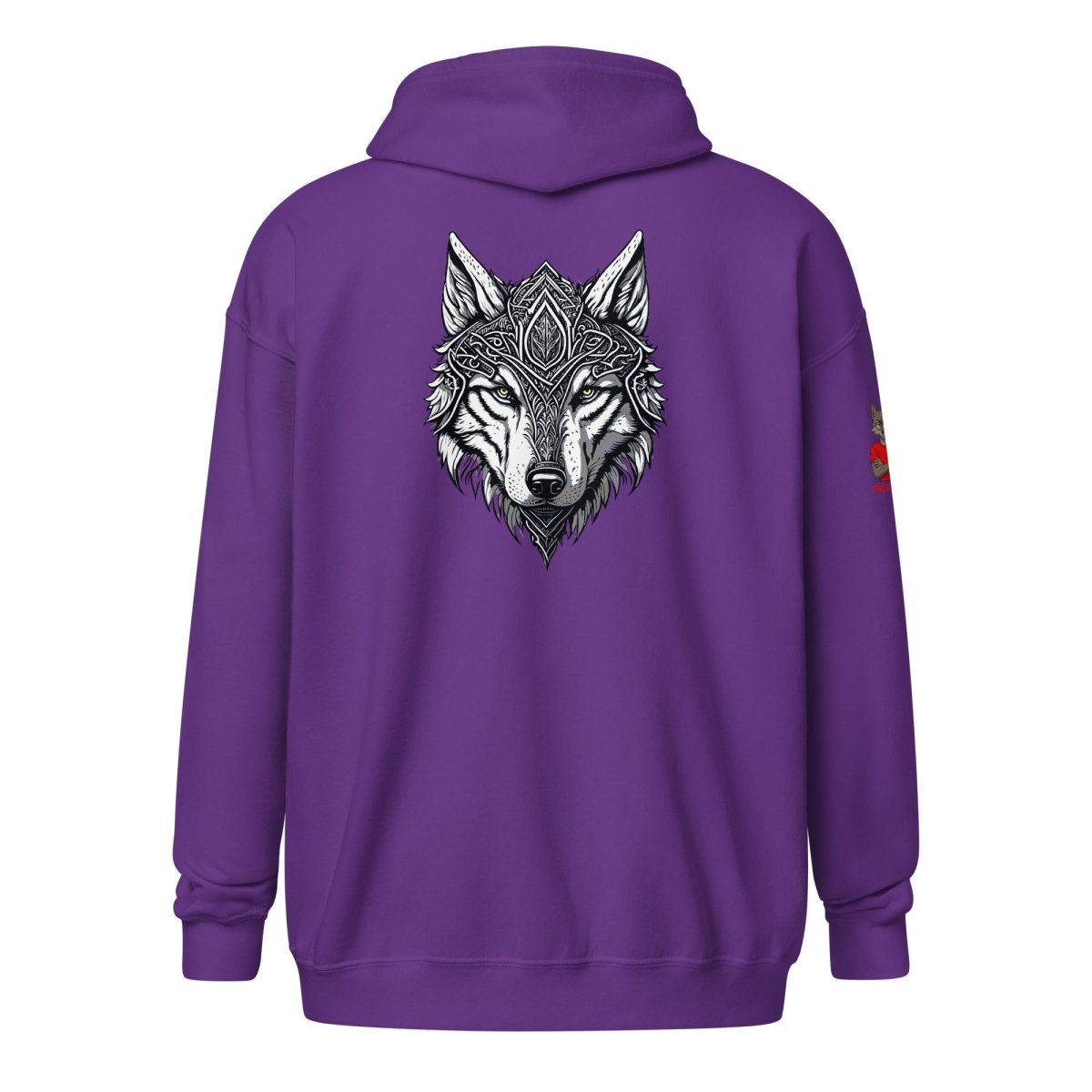 Hoodie Zippé Alpha| Loup Gardien Runique | Édition Signature - Felpatee - zippé alpha - Felpatee