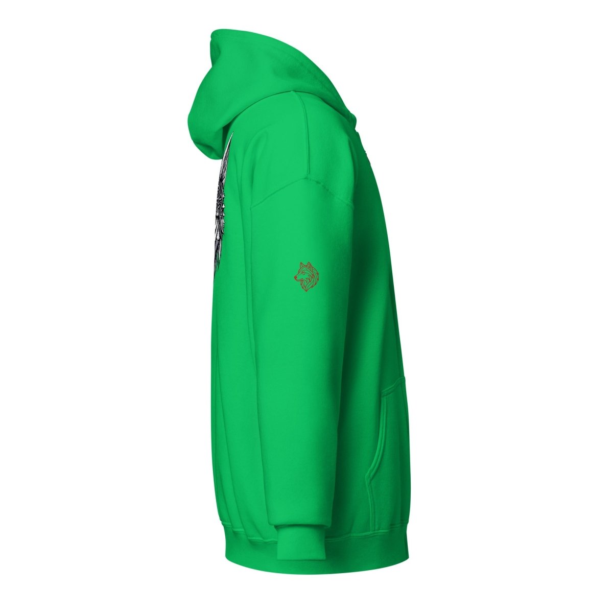 Hoodie Zippé Alpha| Loup Gardien Runique | Édition Signature - Felpatee - zippé alpha - Felpatee