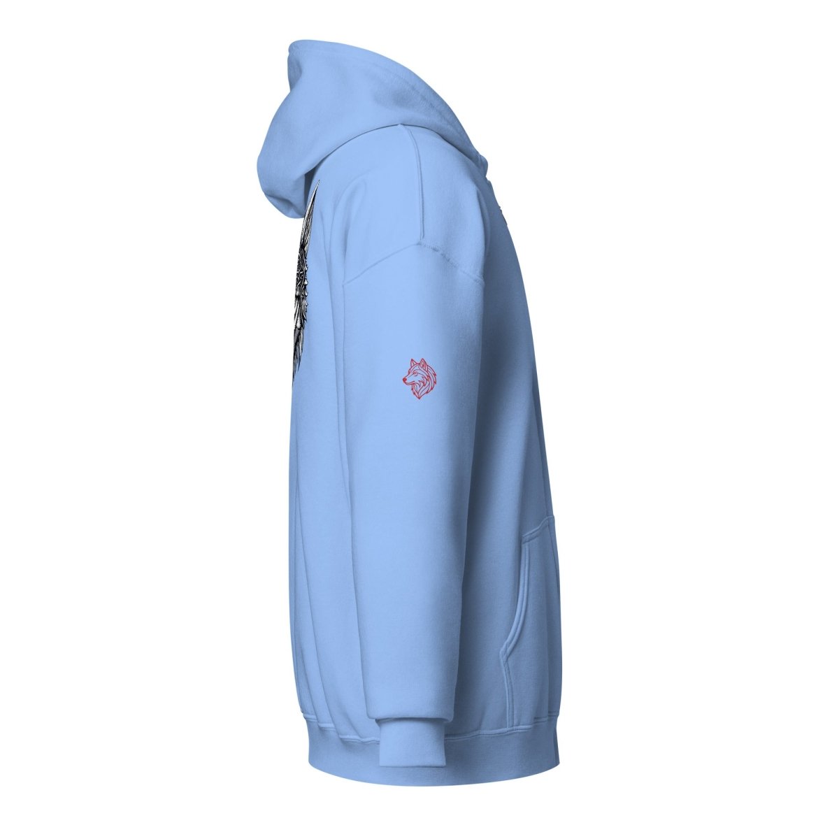 Hoodie Zippé Alpha| Loup Gardien Runique | Édition Signature - Felpatee - zippé alpha - Felpatee