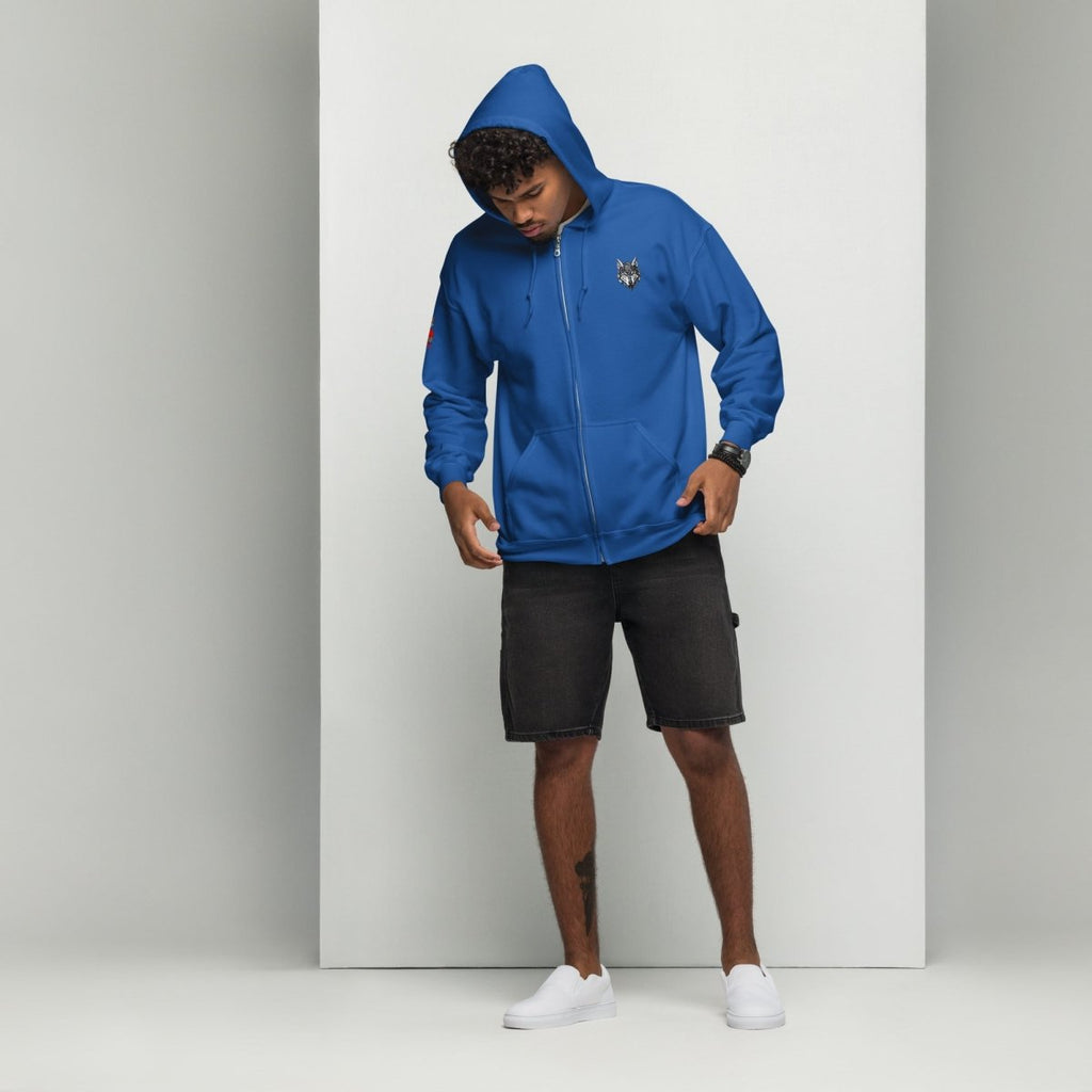 Hoodie Zippé Alpha| Loup Gardien Runique | Édition Signature - Felpatee - zippé alpha - Felpatee