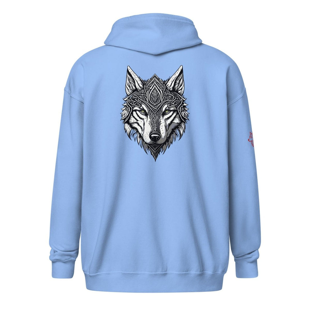 Hoodie Zippé Alpha| Loup Gardien Runique | Édition Signature - Felpatee - zippé alpha - Felpatee