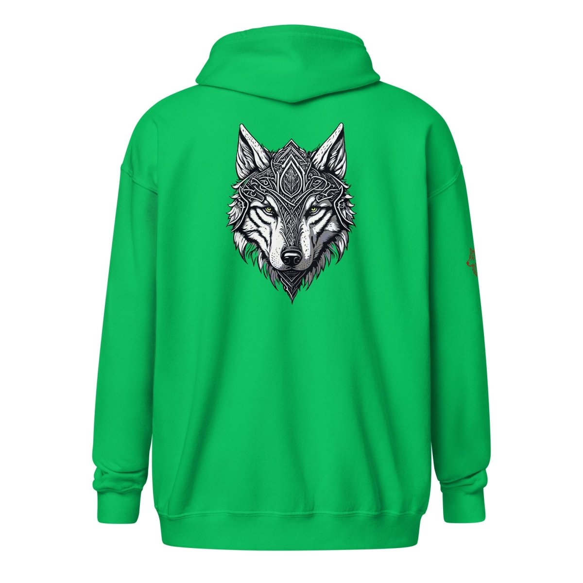 Hoodie Zippé Alpha| Loup Gardien Runique | Édition Signature - Felpatee - zippé alpha - Felpatee