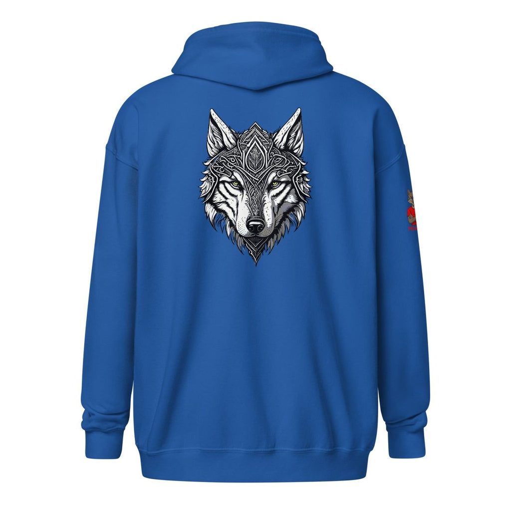 Hoodie Zippé Alpha| Loup Gardien Runique | Édition Signature - Felpatee - zippé alpha - Felpatee