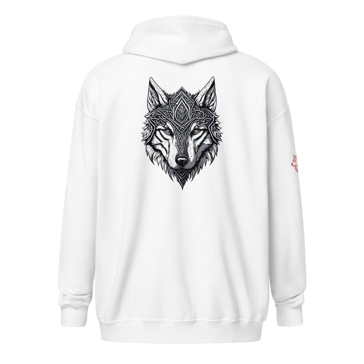 Hoodie Zippé Alpha| Loup Gardien Runique | Édition Signature - Felpatee - zippé alpha - Felpatee