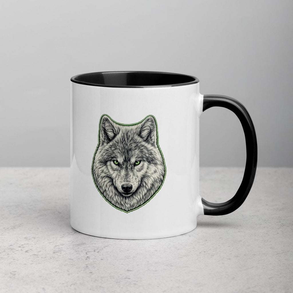 Mug à Intérieur Coloré | Instinct Émeraude - Felpatee - Mug Bicolore - Felpatee