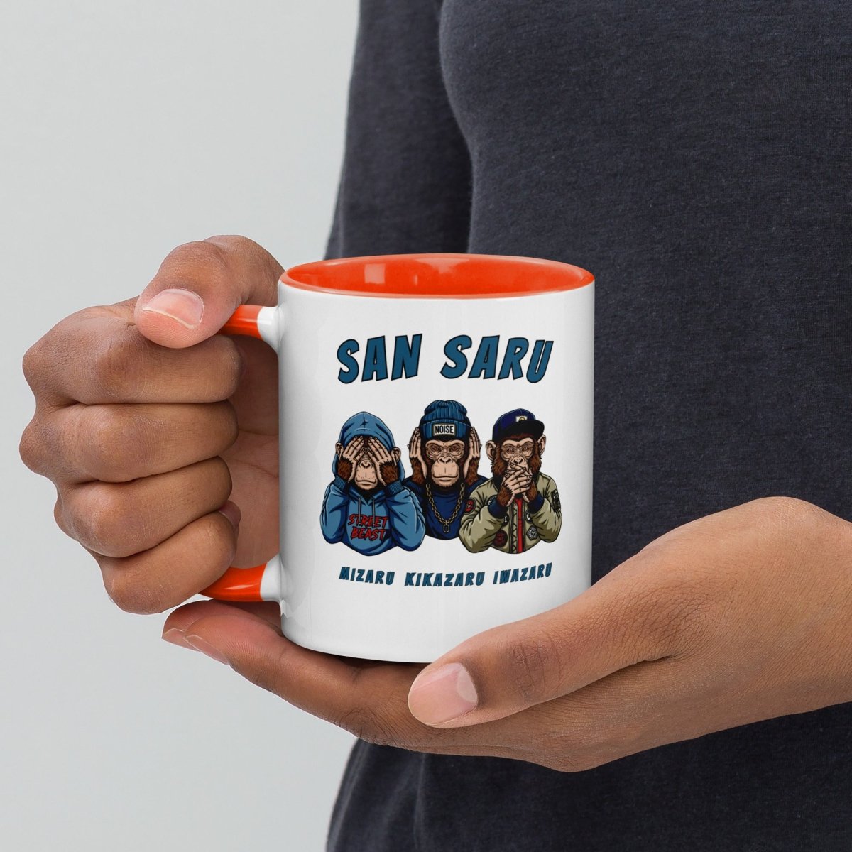 Mug à Intérieur Coloré | San Saru - Felpatee - mug - Felpatee