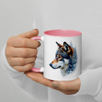Mug à Intérieur Coloré | Wolf Forest Original - Felpatee - mug - Felpatee