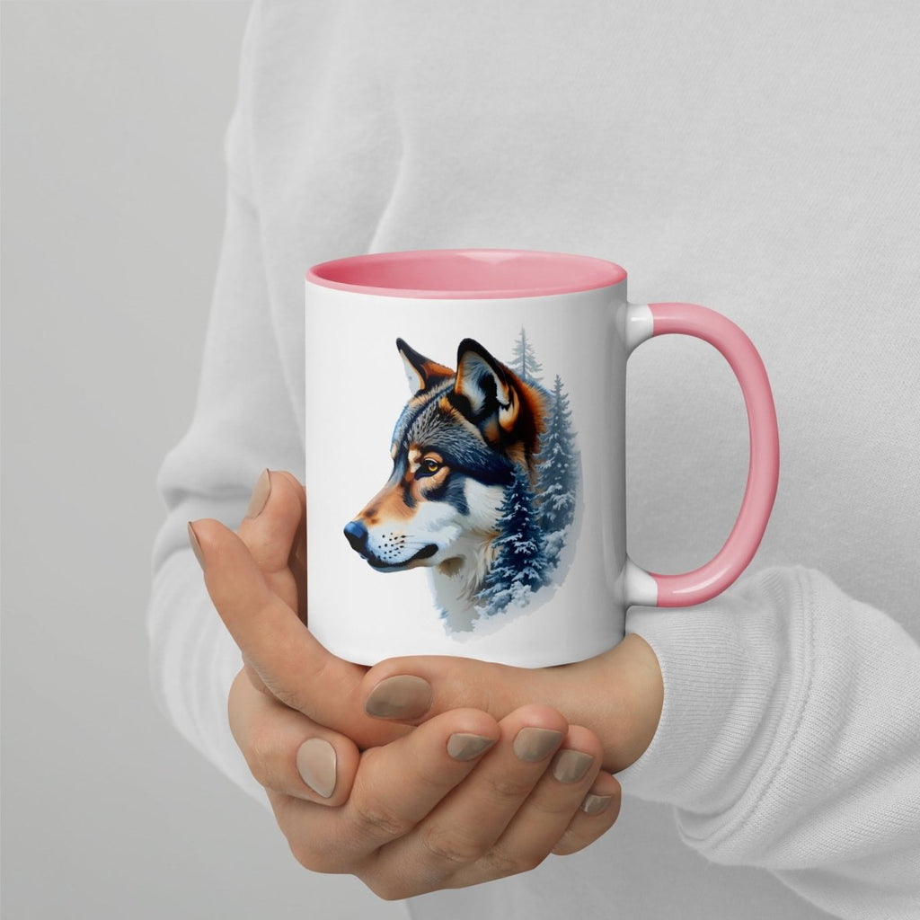 Mug à Intérieur Coloré | Wolf Forest Original - Felpatee - mug - Felpatee
