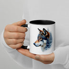 Mug à Intérieur Coloré | Wolf Forest Original - Felpatee - mug - Felpatee