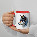 Mug à Intérieur Coloré | Wolf Forest Original - Felpatee - mug - Felpatee