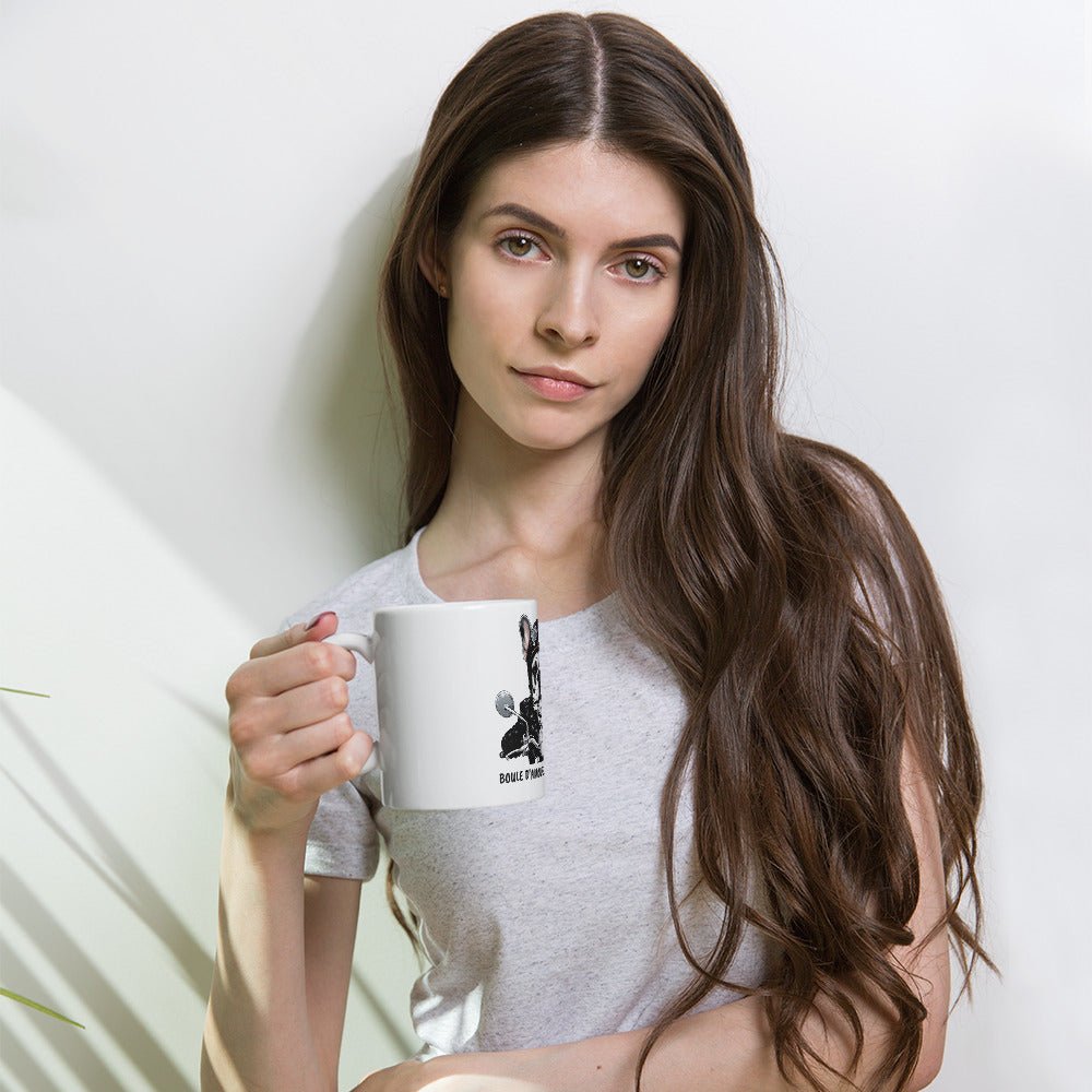 Mug Blanc Brillant | Esprit Motard Canin - Felpatee - mug - Felpatee