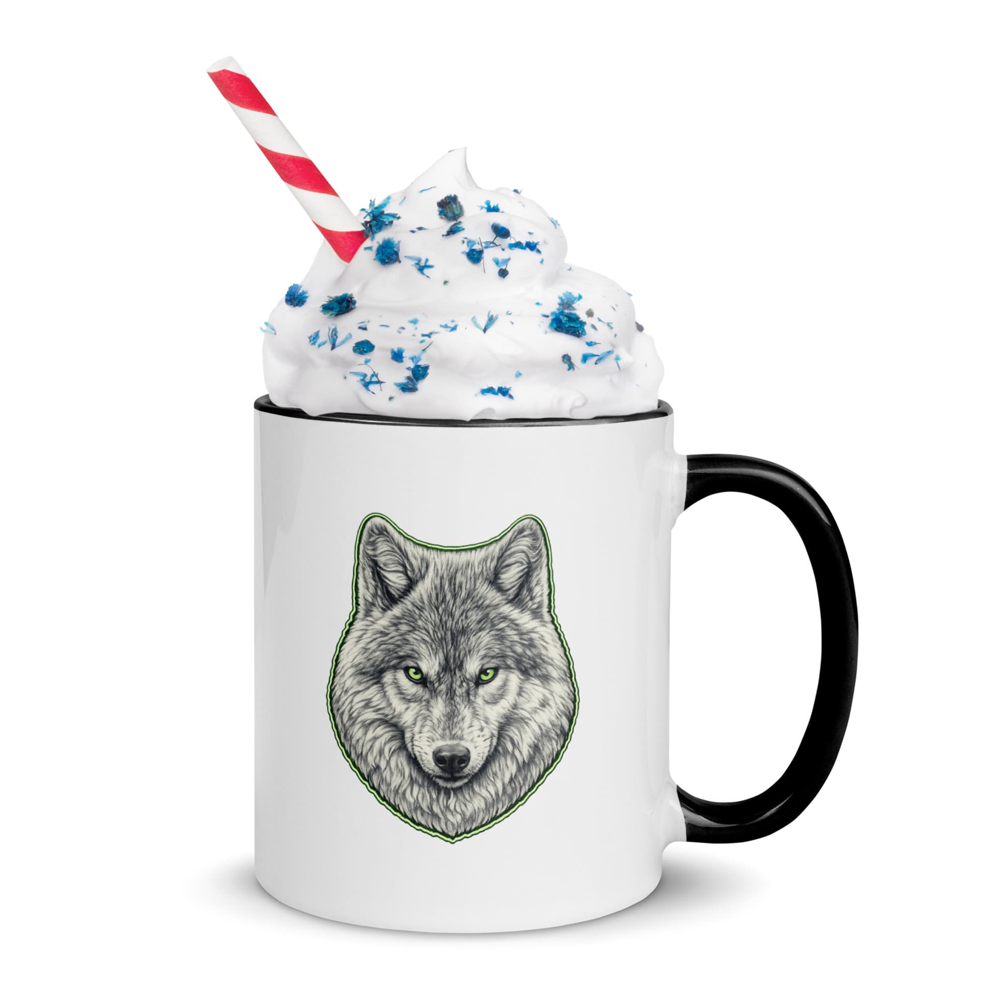 mug au design instinct emeraude by Mister Felpatee