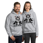Sweat à capuche | Aventurier Bouledogue Français Motard - Gildan - sweat a capuche - Felpatee