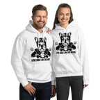 Sweat à capuche | Aventurier Bouledogue Français Motard - Gildan - sweat a capuche - Felpatee