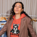 Sweat à Capuche Durable | Aventurier Bouledogue Français Motard - SOL'S - sweat a capuche durable - Felpatee