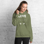 Sweat à Capuche | Love Cat - Gildan - sweat a capuche - Felpatee