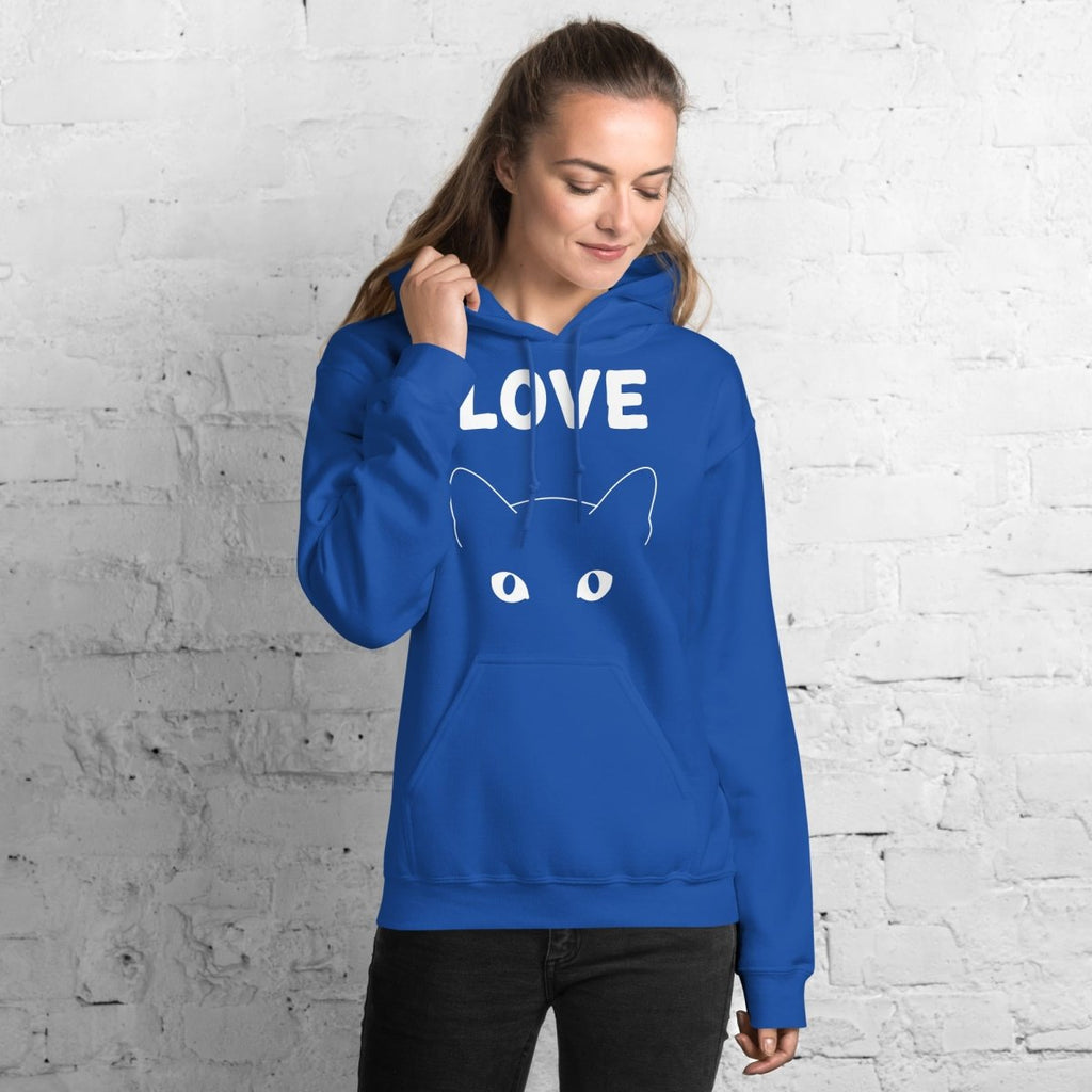Sweat à Capuche | Love Cat - Gildan - sweat a capuche - Felpatee