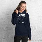 Sweat à Capuche | Love Cat - Gildan - sweat a capuche - Felpatee