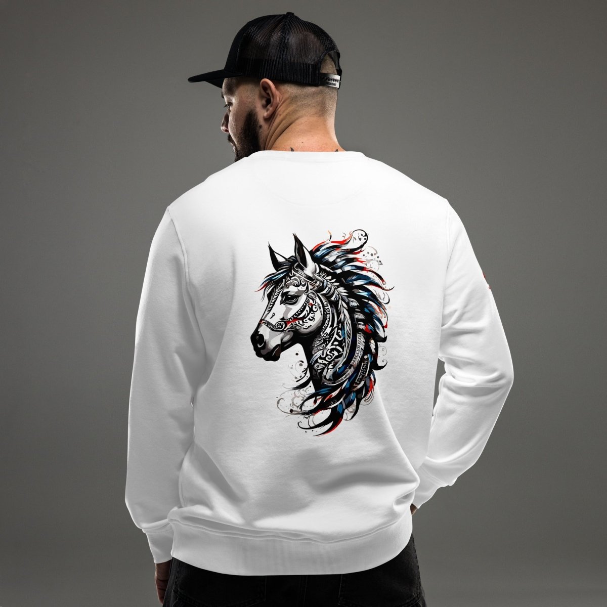 Sweat Alpha | L'Esprit Tribal Équin | Édition Signature - Felpatee - sweat alpha - Felpatee