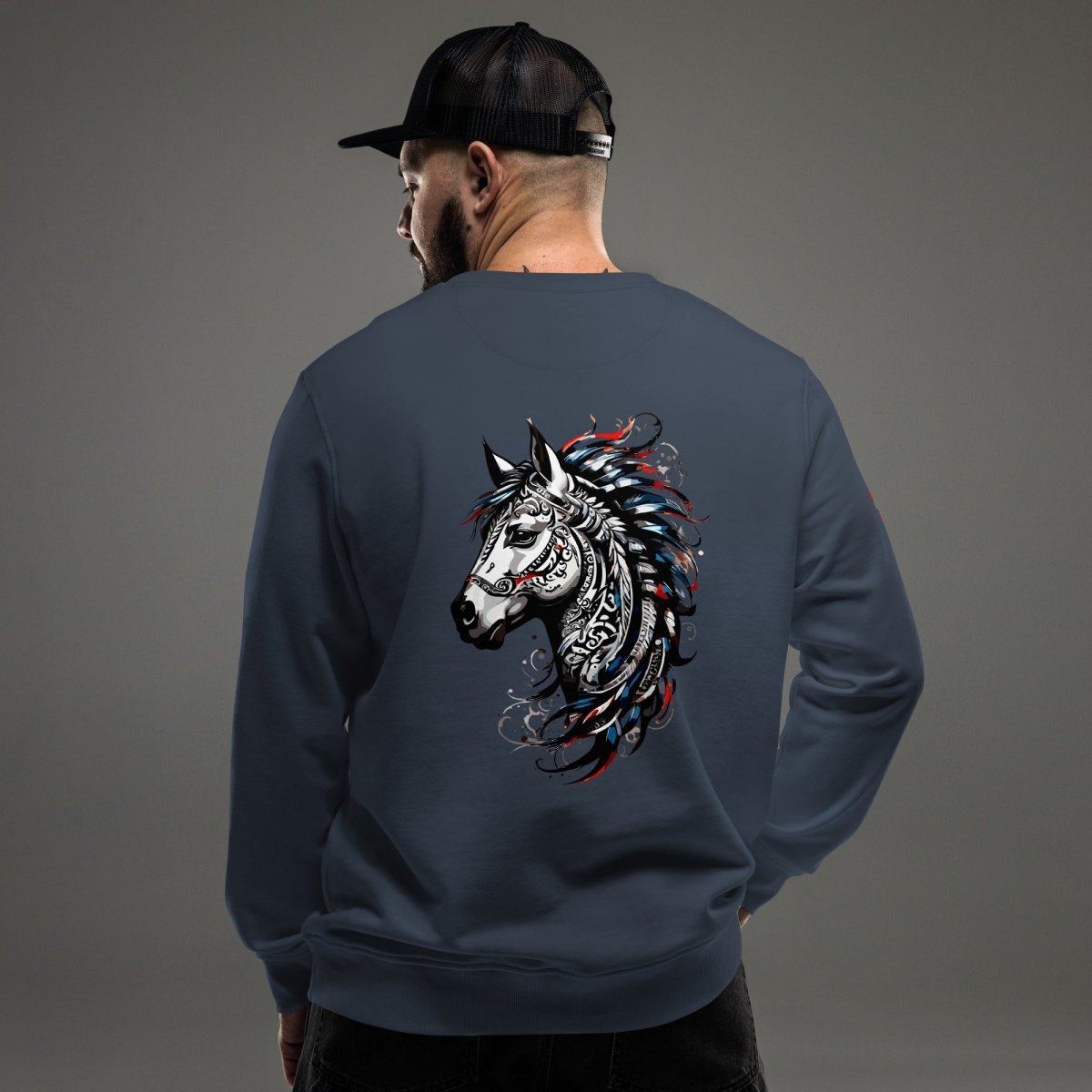 Sweat Alpha | L'Esprit Tribal Équin | Édition Signature - Felpatee - sweat alpha - Felpatee