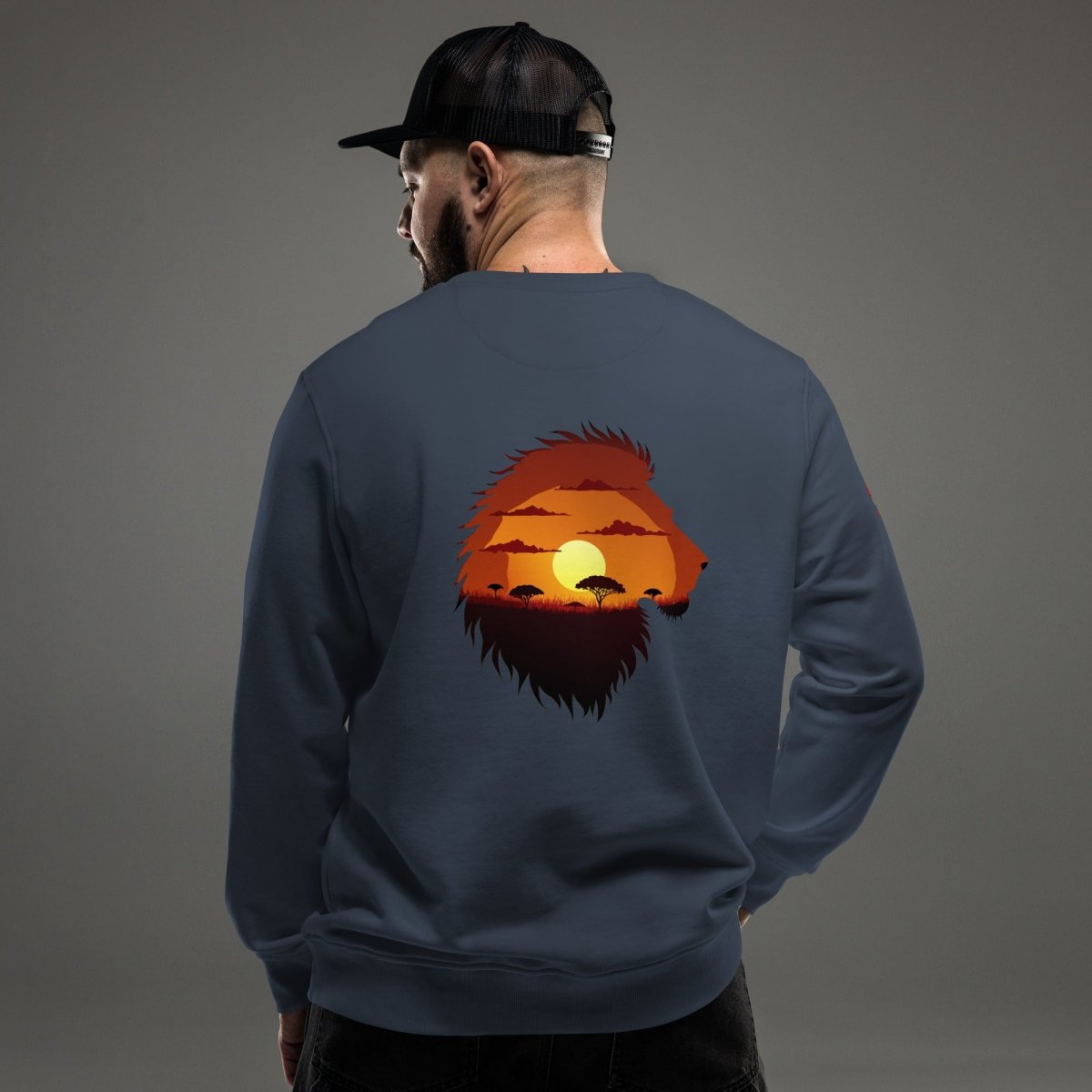 Sweat Alpha | Lion Sunset | Édition Signature - Felpatee - sweat alpha - Felpatee
