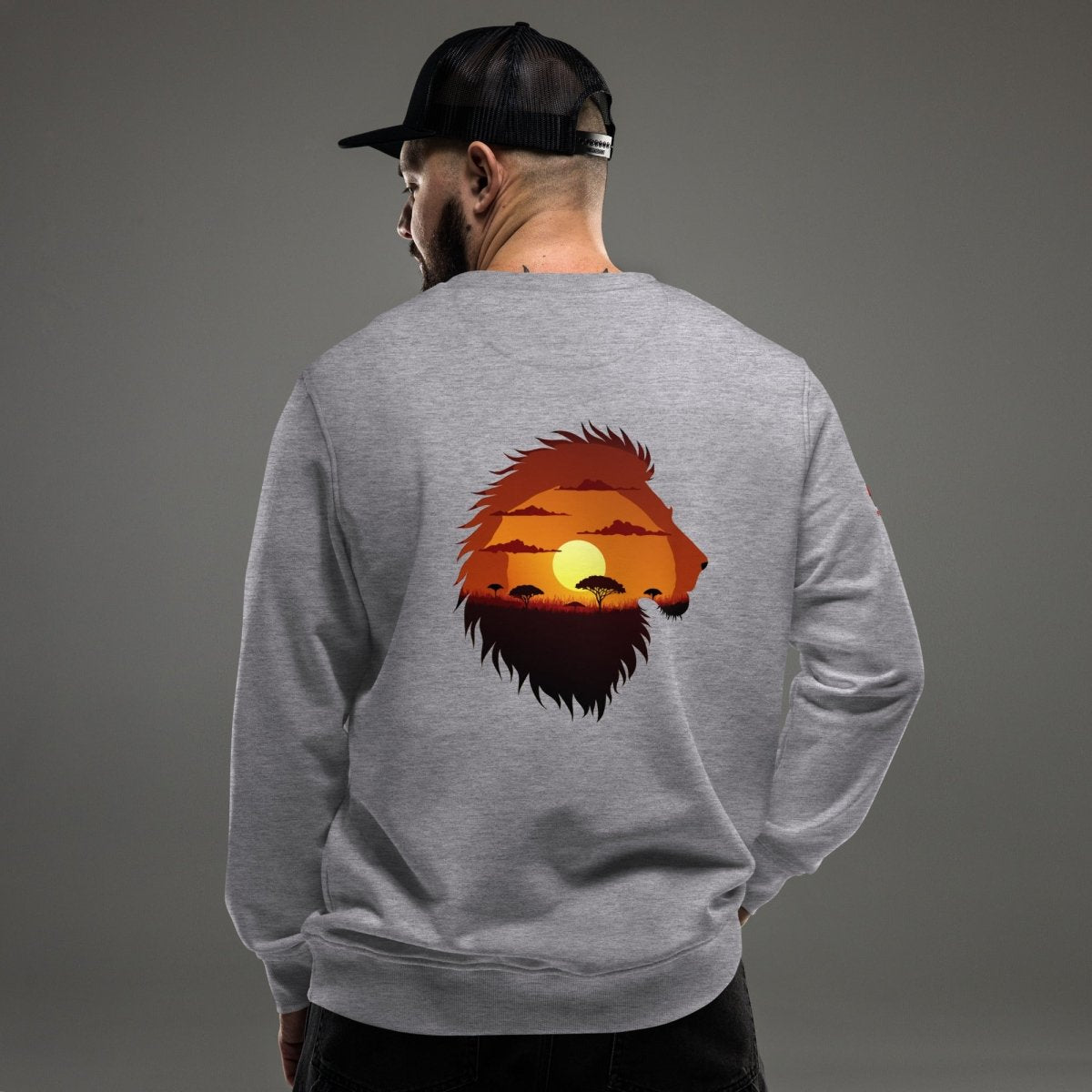Sweat Alpha | Lion Sunset | Édition Signature - Felpatee - sweat alpha - Felpatee