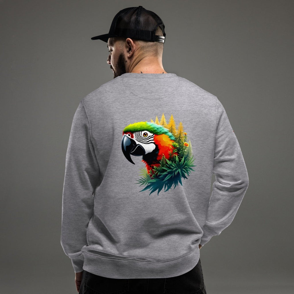 Sweat Alpha | Perroquet Ara Majestueux | Édition Signature - Felpatee - sweat alpha - Felpatee
