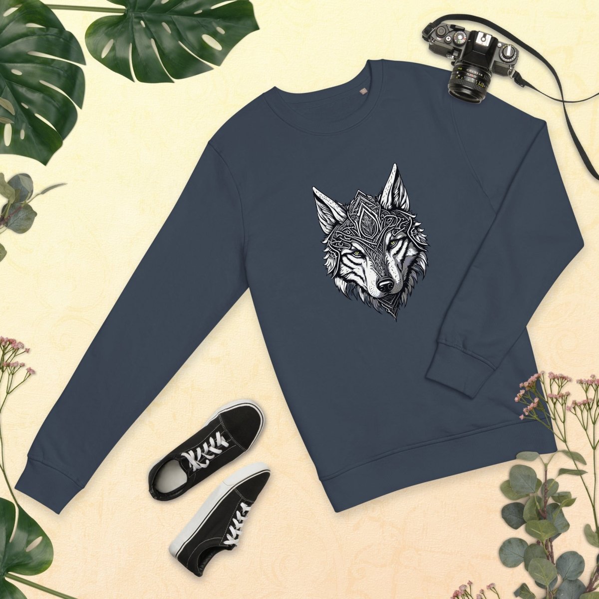 Sweat Bio | Loup Gardien Runique - Felpatee - sweat durable - Felpatee