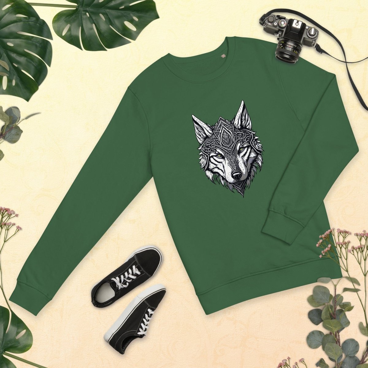 Sweat Bio | Loup Gardien Runique - Felpatee - sweat durable - Felpatee