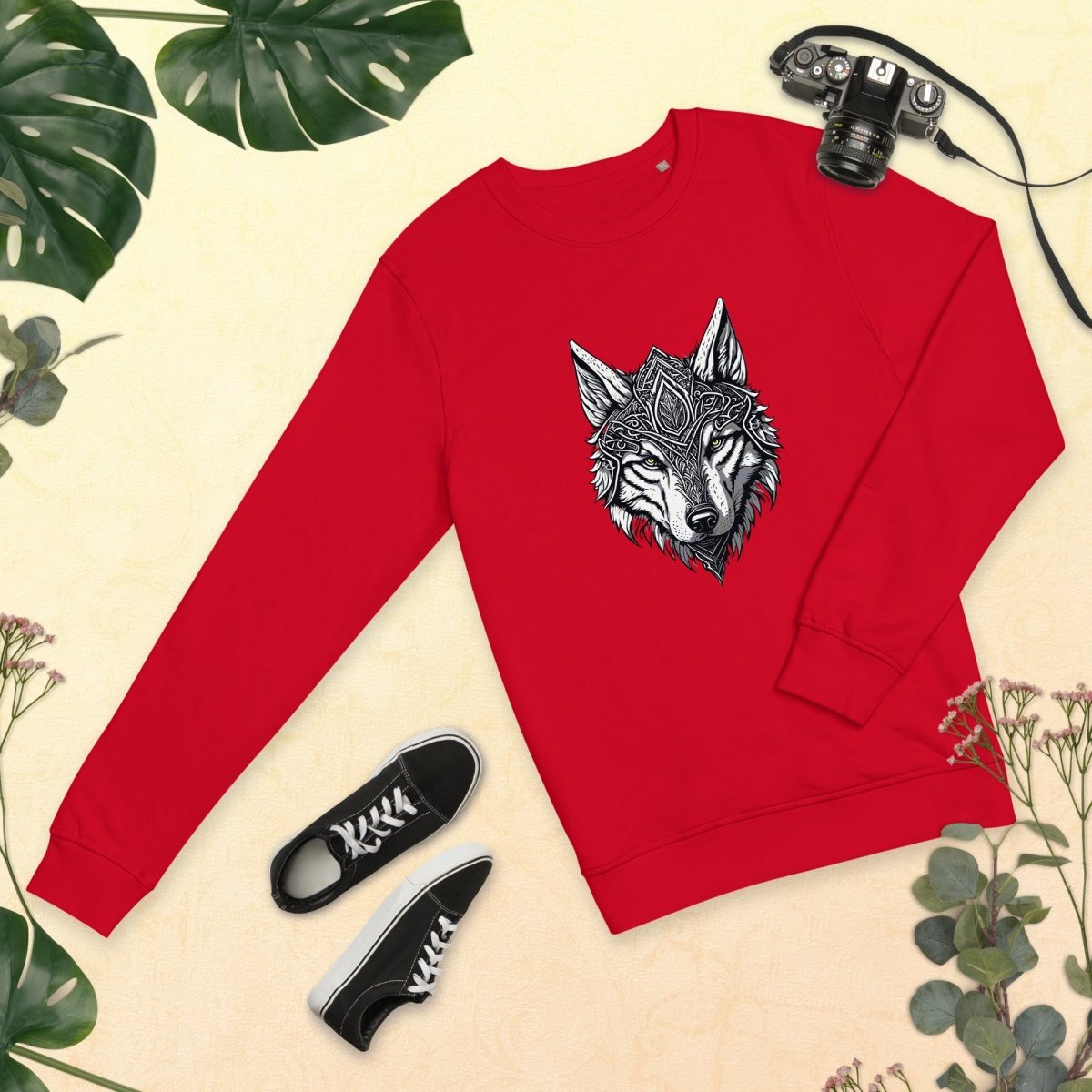 Sweat Bio | Loup Gardien Runique - Felpatee - sweat durable - Felpatee