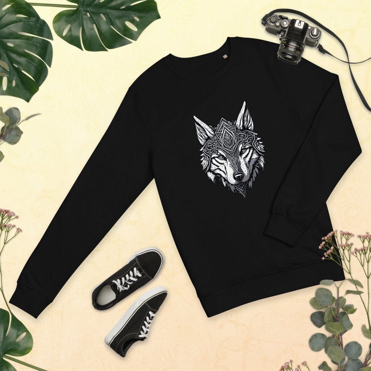 Sweat Bio | Loup Gardien Runique - Felpatee - sweat durable - Felpatee