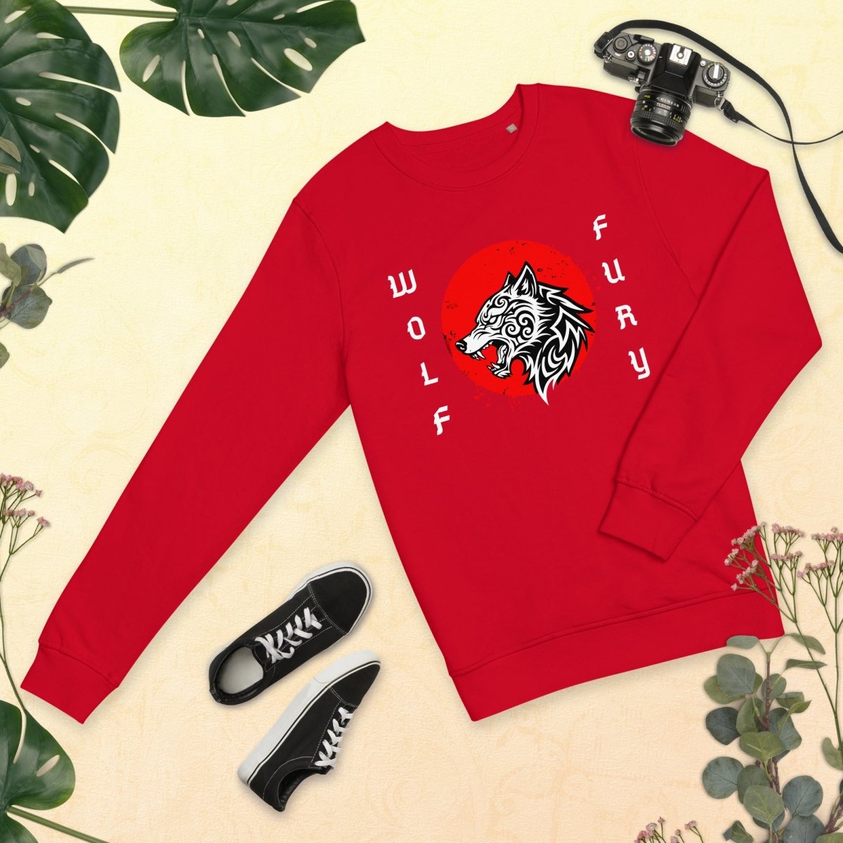 Sweat Bio | Wolf Fury - Felpatee - sweat durable - Felpatee