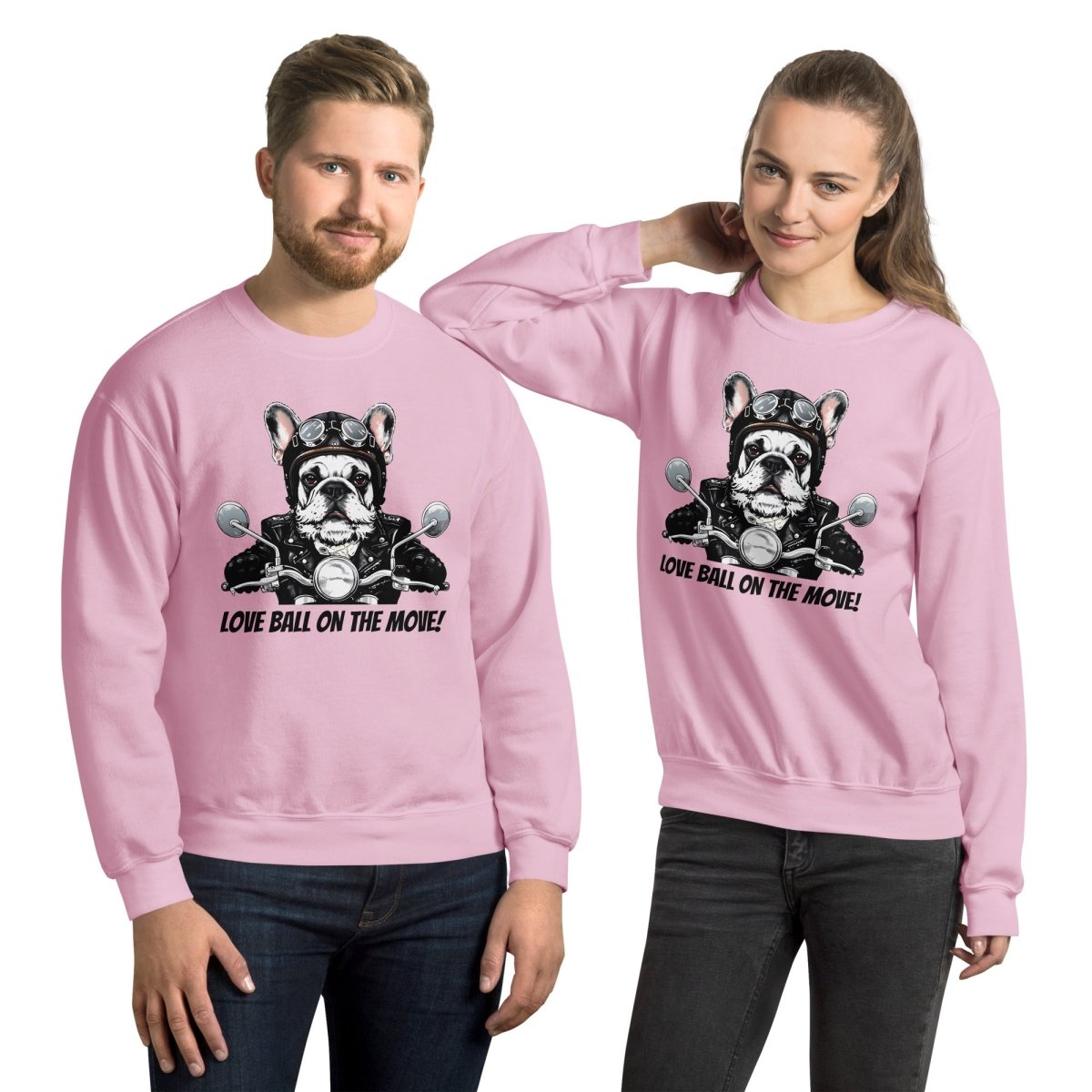 Sweatshirt | Aventurier Bouledogue Français Motard - Gildan - sweat - Felpatee