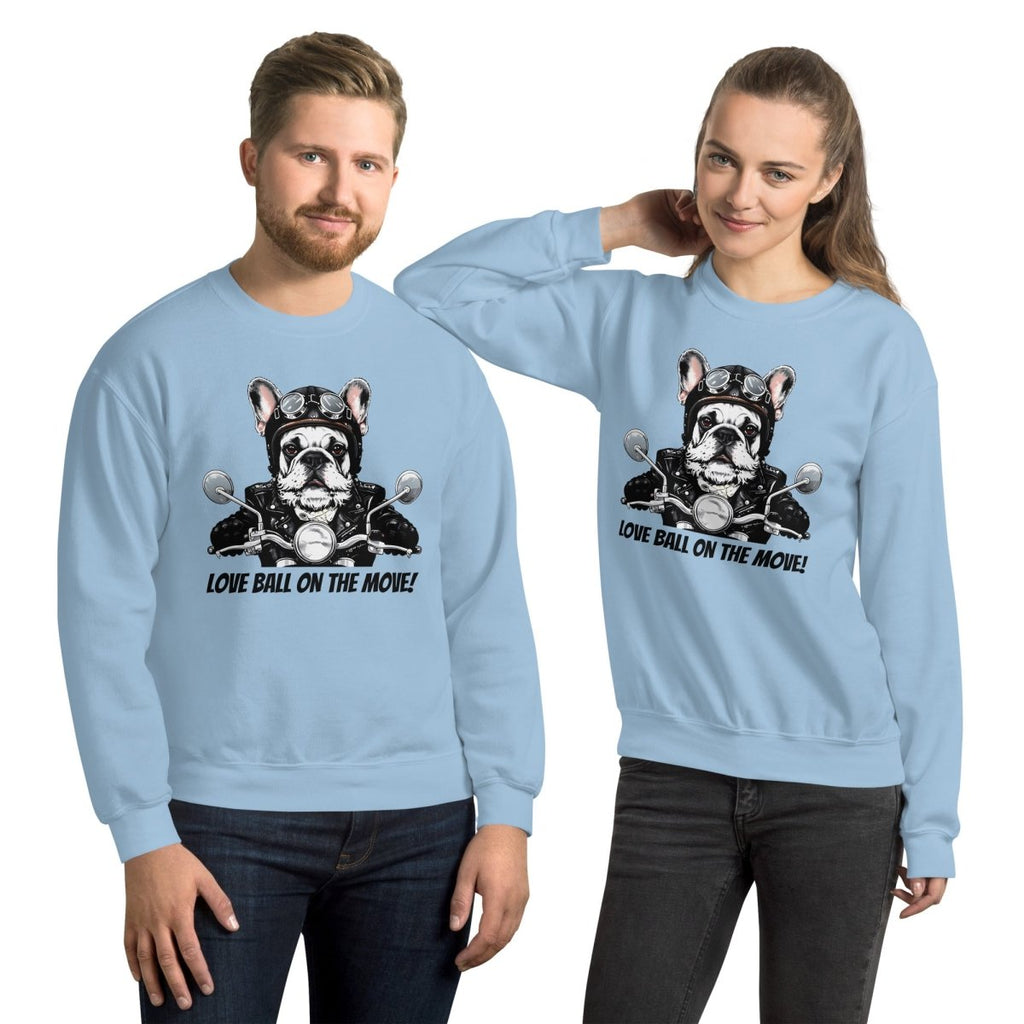 Sweatshirt | Aventurier Bouledogue Français Motard - Gildan - sweat - Felpatee