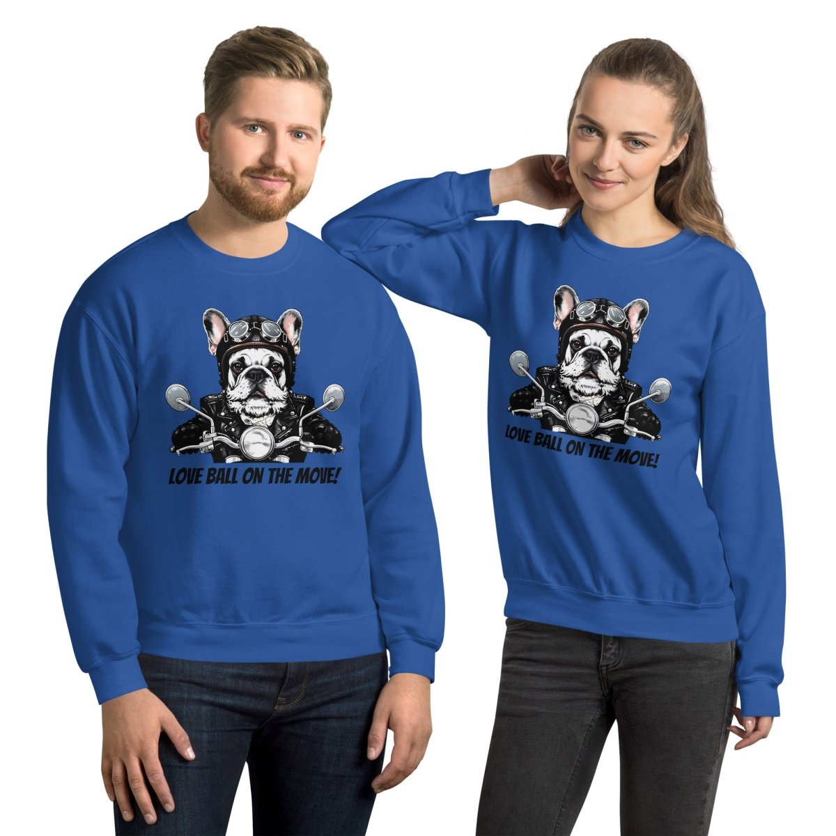 Sweatshirt | Aventurier Bouledogue Français Motard - Gildan - sweat - Felpatee