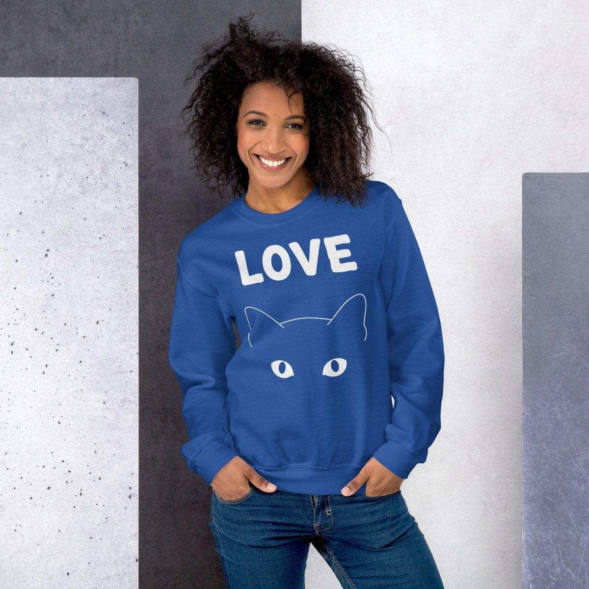 Sweatshirt | Love Cat - Gildan - sweat - Felpatee