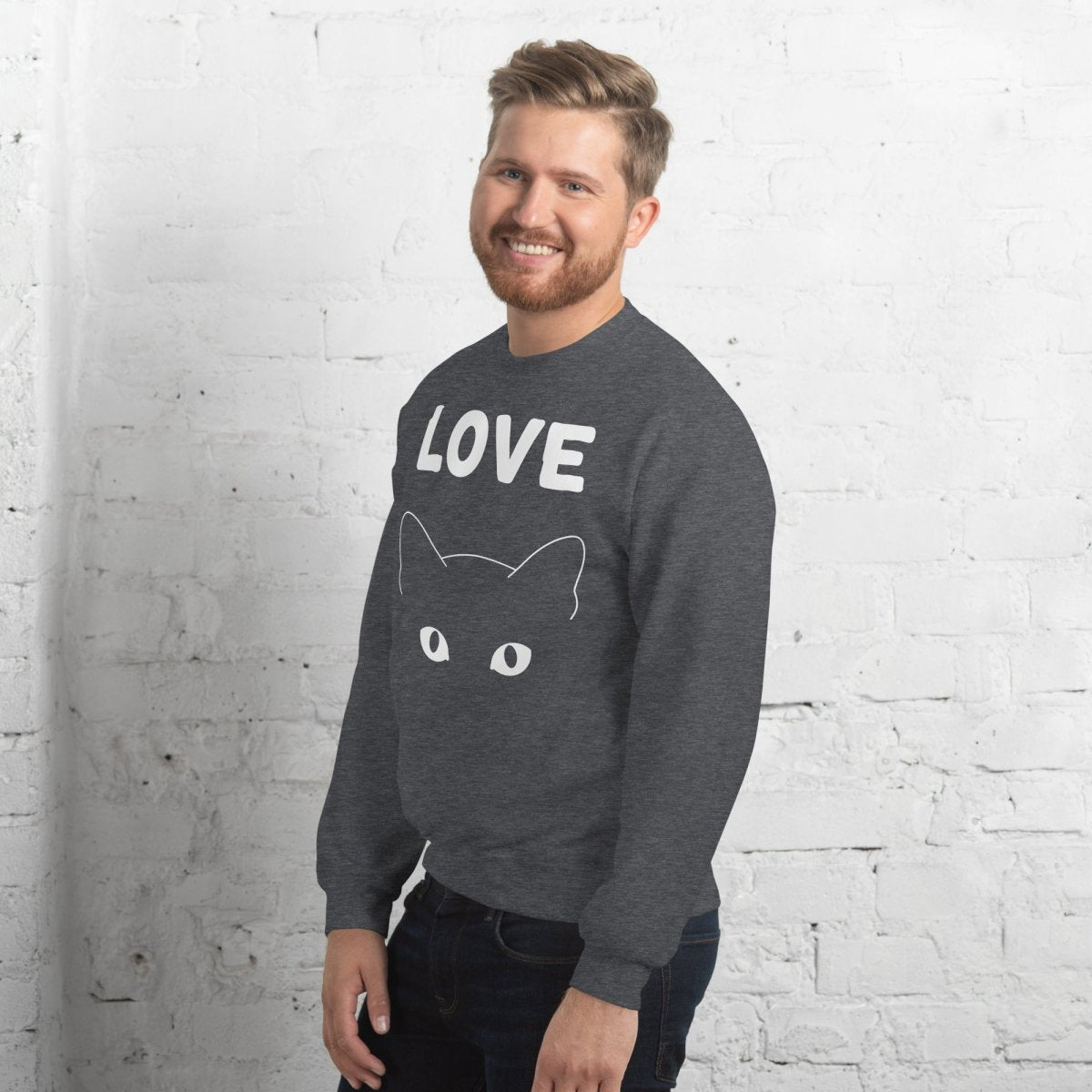 Sweatshirt | Love Cat - Gildan - sweat - Felpatee