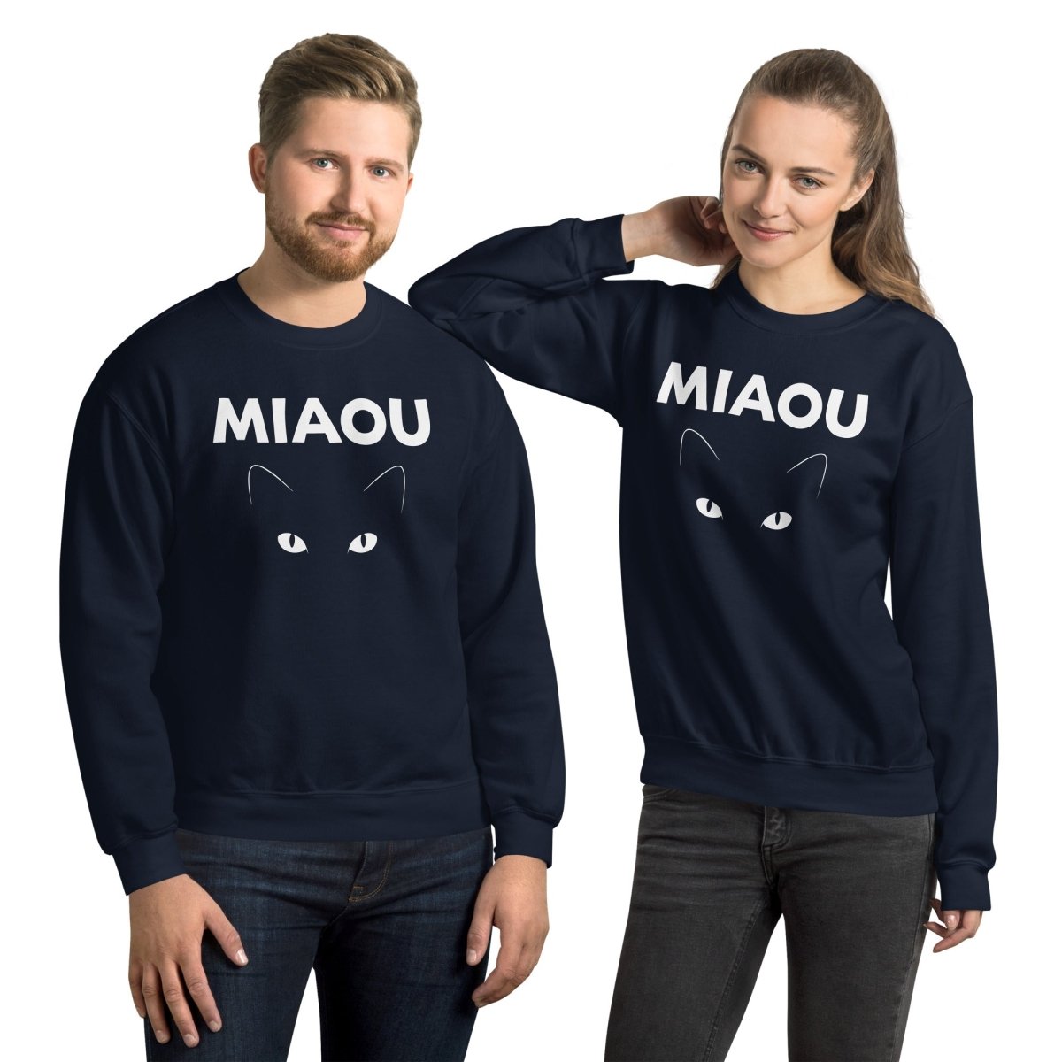 Sweatshirt | Miaou : L'Œil du Chat - Gildan - sweat - Felpatee