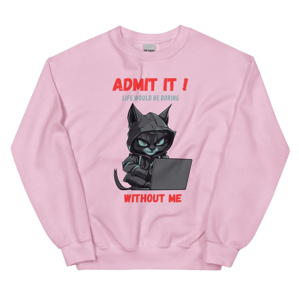 Sweatshirt Premium | Chat Hacker & Sassy - Felpatee - sweat - Felpatee
